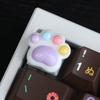 Colorful Kitten Claw Keycap for Mechanical Keyboards Resin Cartoon Claw Keycaps Heat Resistant and Comfortable Typing 1PC
