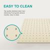 12 Inch Rain Shower Head SUS304 Stainless Steel Ultra Thin Square Fixed Overhead Shower Easy Clean Nozzle Bathroom Fixture