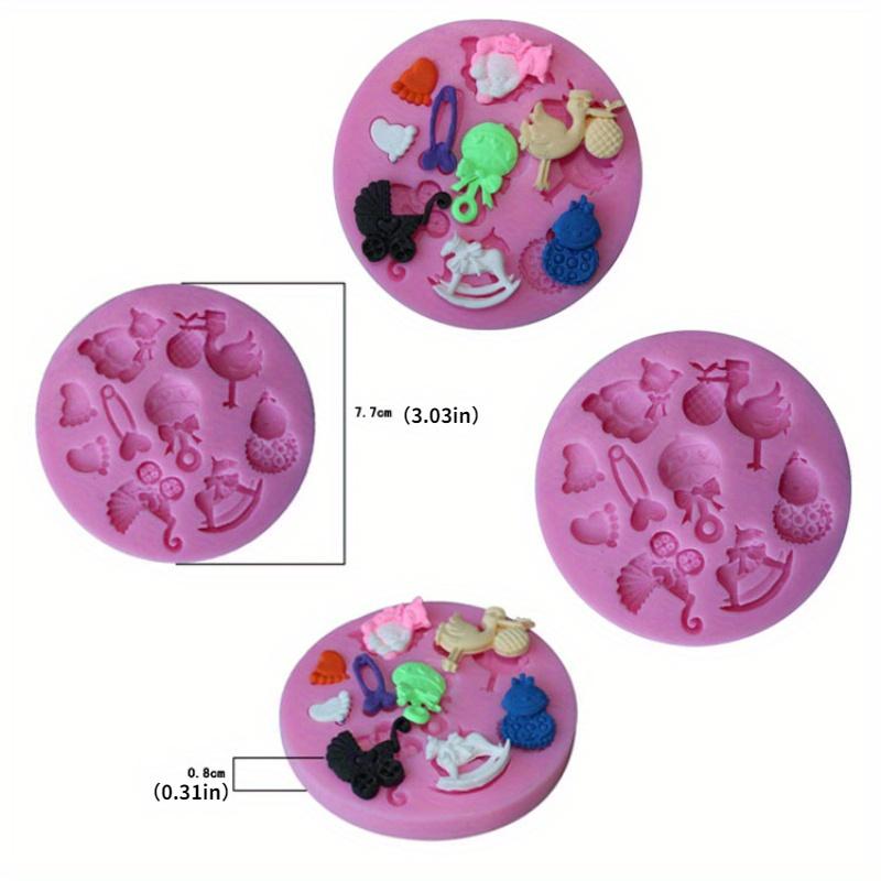 1pc Silicone Cute Animal Shaped Molds Perfect for Craft Clay Mold