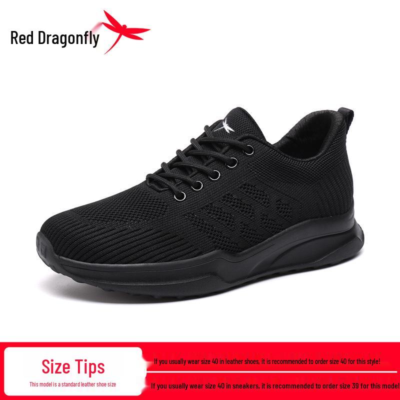 Red Dragonfly Women s Summer Fly-Knit Mesh Walking Shoes - Breathable, Casual, Sporty Style for Travel 40