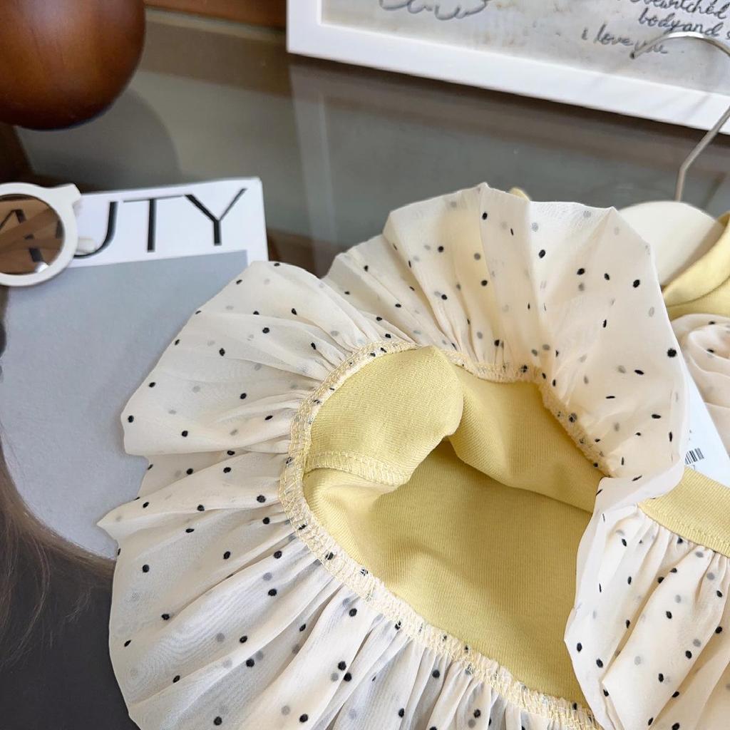 Girls' Summer Princess Style Two-Piece Set: Vest & Flared Pants