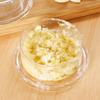 Garlic Press Transparent Manual Grinder Easy Operation Portable Garlic Chopper