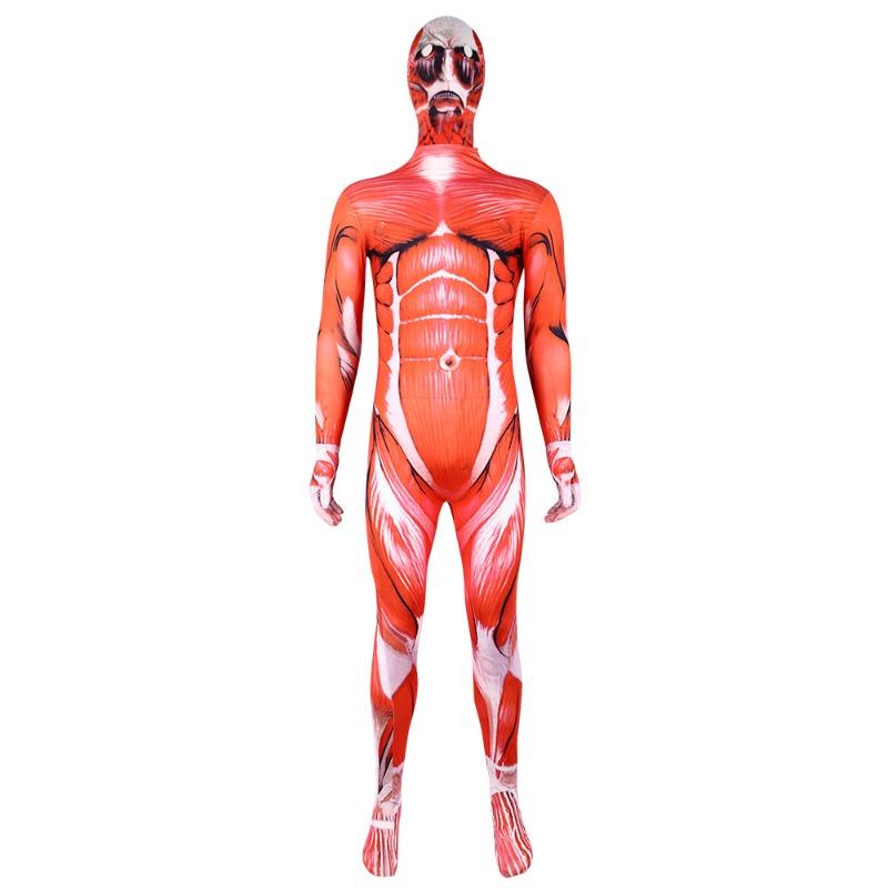 Halloween Mega Giant 5 Anime Cosplay Stage Costume Attack Giant