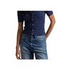 Polo Ralph Lauren Solid Color Crew Neck Short Sleeve Knit Top Women Tops 211965756-001