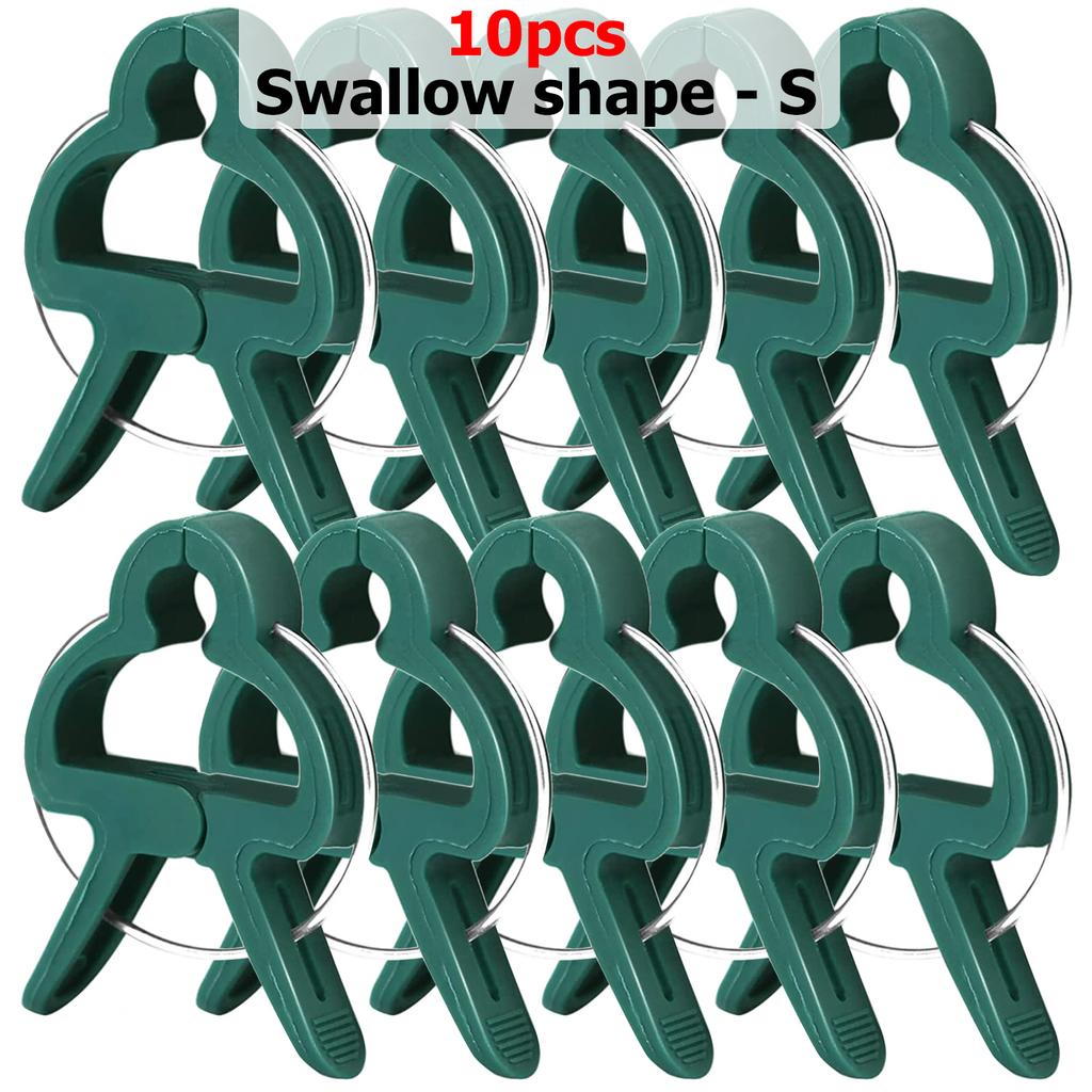 10 Plant Stem Fixing Clip Fruit Vegetable Cultivation Auxiliary Products Clip for Preventing Lodging Assisting Gardening Gadget