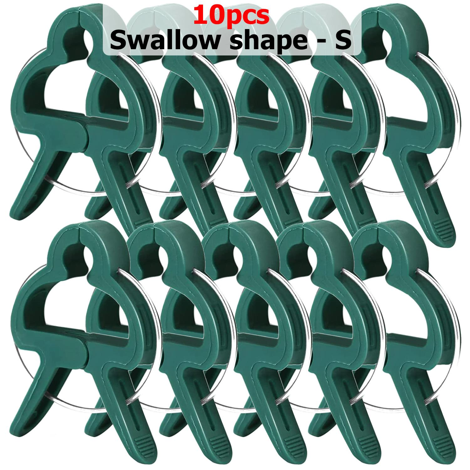

10 Plant Stem Fixing Clip Fruit Vegetable Cultivation Auxiliary Products Clip for Preventing Lodging Assisting Gardening Gadget