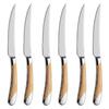 Set di posate dorate alla moda in acciaio inossidabile 18/10 Set di coltelli forchette posate Set di posate da servizio Posate Forchetta Drop Shipping