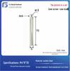 Acrylic Photo Frame with Adjustable Stainless Steel Stand