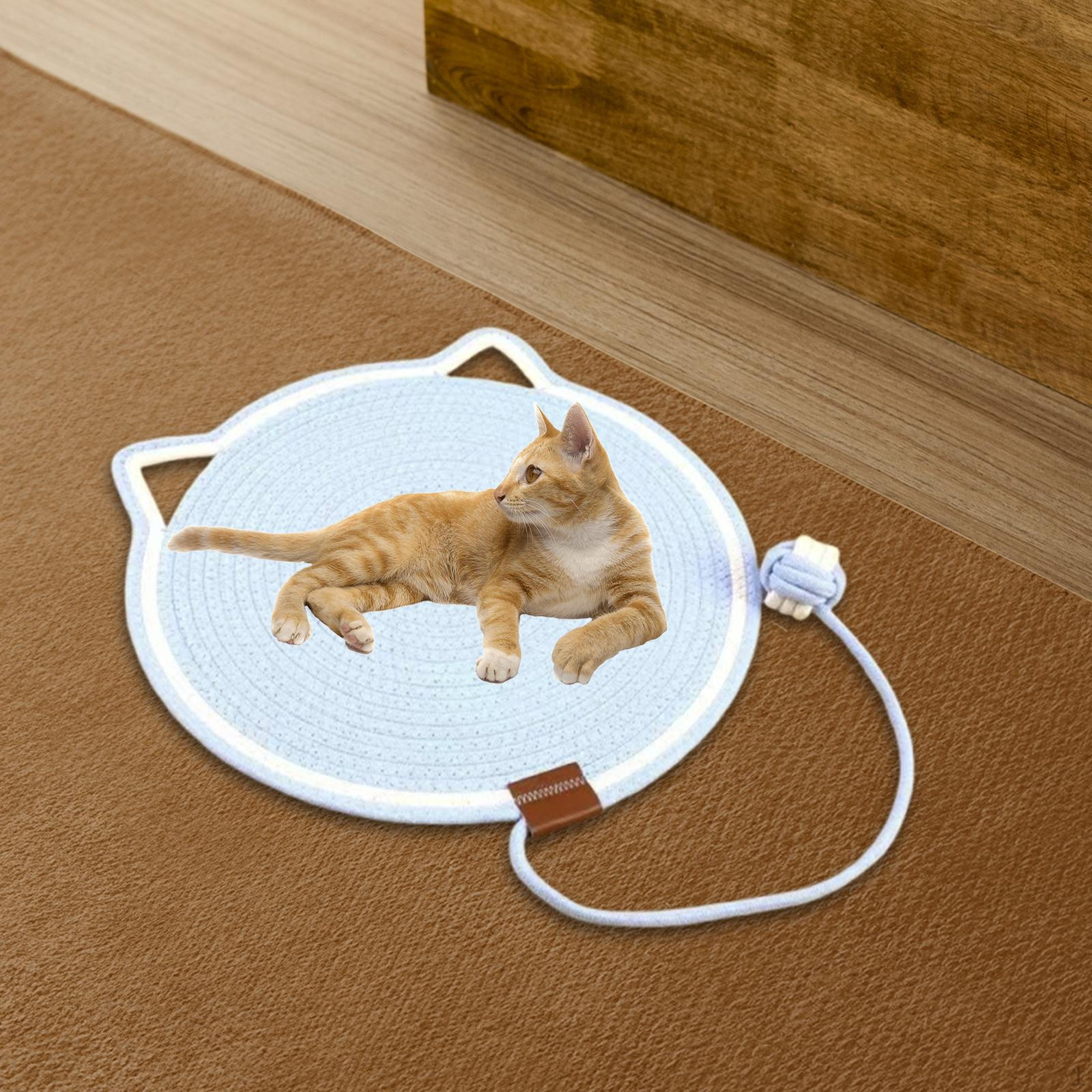 

Когтеточка Картонная Защита Мебели Интерактивная Игрушка Коврик для Царапания синий