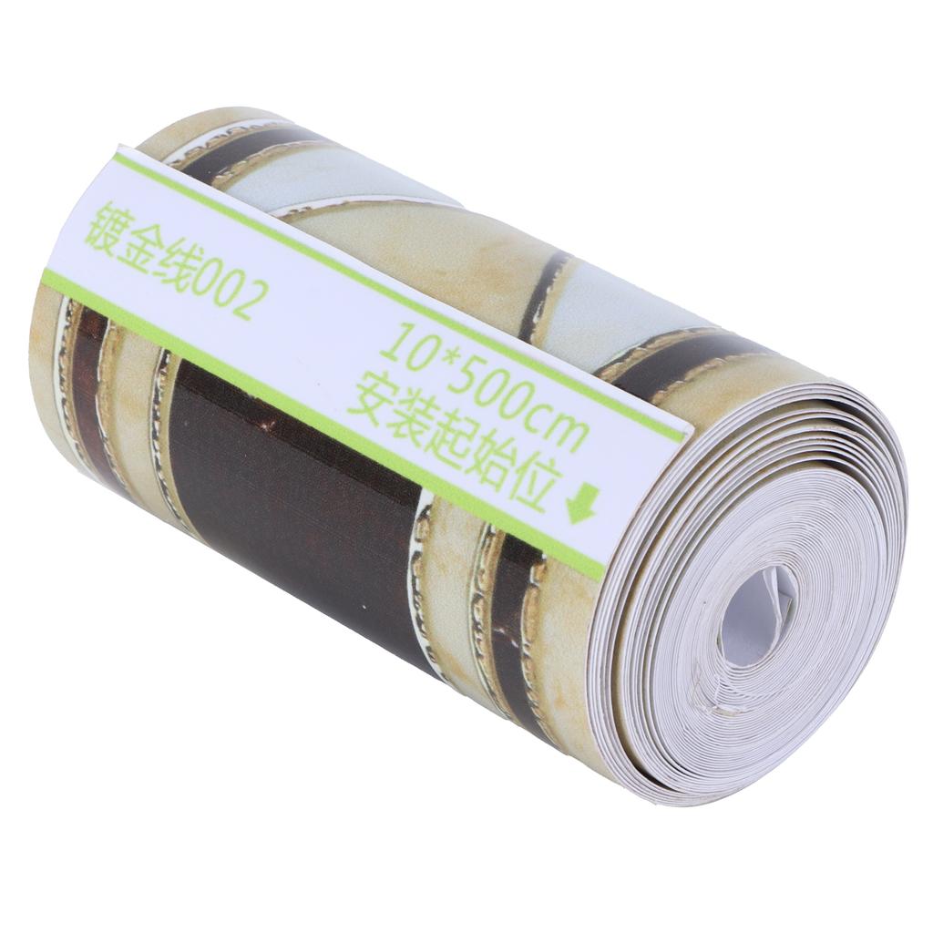 Wallpaper Border Trim Self Adhesive Wall Art Sticker Waist Line Border Kitchen Bathroom Decor