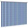 Store enrouleur extérieur - MAISON EXCLUSIVE - 160gsm - HDPE - Bloque 90% UV - Bleu