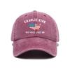 Fashion and casual American printed washed old soft top sunshade baseball cap Unisex baseball cap