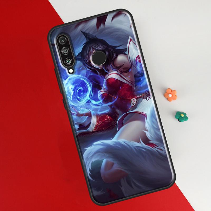 Kda Kaisa Ahri Akali Case For Huawei P30 Lite P40 P20 P50 Pro Nova 5T P Smart 2021 2019 Cover For Honor 50 Lite