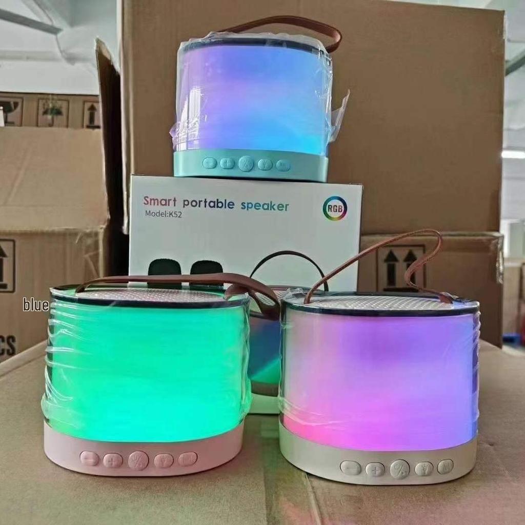 Best-Selling Portable Outdoor Bluetooth Speaker with Dual Microphones for Family Karaoke
