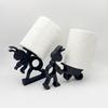 2PCS/SET Cute Simple Animal Tissue Holder -Minimalist And Practical Paper Roll Holder An Ideal Creative For Holiday Gift Idea