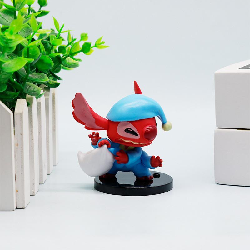 Stitch Reuben Angel Pajama Pillow Series Model Ornament Set For Kids And Fans