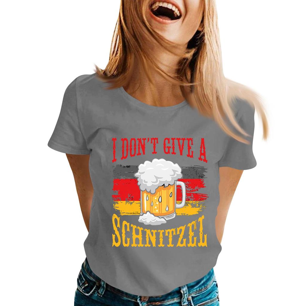 Fashion Casual Unisex Letter Print T-Shirt with Festival Graphic Design - Short Sleeve Round Neck Tee for Men and Women