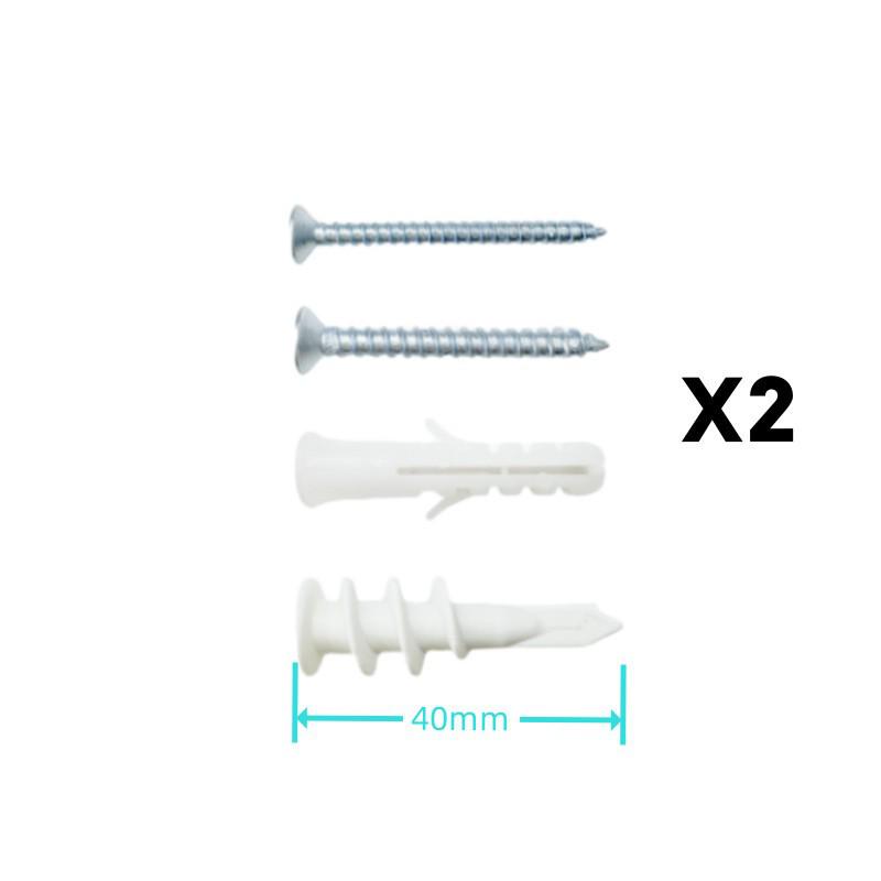Heavy-Duty Wall-Mounted Metal Bicycle Storage Hooks for Garage or Warehouse