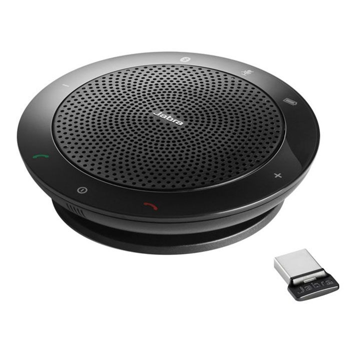 Haut-parleur Bluetooth - Jabra - Speak 510 - Audio conférence - Rechargeable - 360°