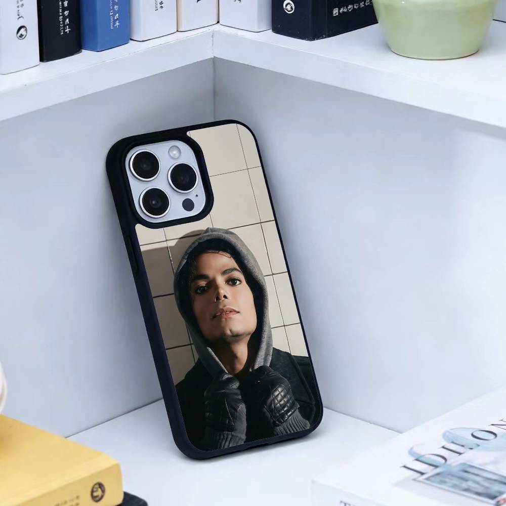 Singer Michael J-Jackson  Phone Case For iPhone 14,16,15,13,17,12,Plus,Pro,Max Magnetic For Magsafe Frosted Cover