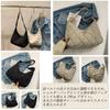 [zuevichn] Women's Nylon Waterproof Down Shoulder Bag, Soft, Ultra-Lightweight, Large Capacity, Crossbody Bag with Adjustable Shoulder Strap (B)