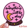 Jackets Diy Cartoon Patch Letter Embroidery Patch Iron On Patches For Clothing Thermoadhesive Patches On Clothes Sew Stickers 