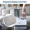 Humidifier Filter Replacement Pack of 10 for Dual150 Dual200S Classic300 LV600S Sponge Filter for Enhanced Moisture