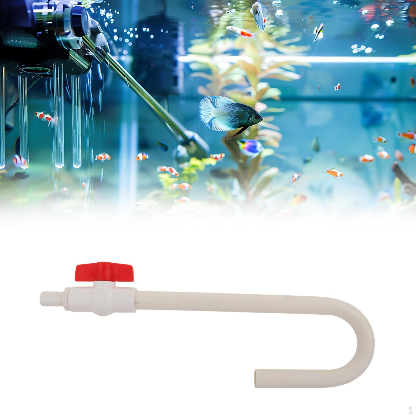 

Автоматический трубчатый наполнитель для аквариума, аксессуары для смены аквариума с переключателем потока 16mm белый