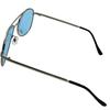Teardrop Pilot Sunglasses with UV Protection and Light Blue Lenses, Unisex, H-905-14