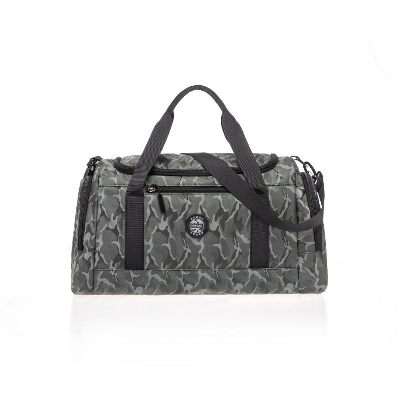 

New camouflage travel bag dry and wet separation diagonal span portable duffel bag short-distance travel bag men and women large capacity 0 зелёный