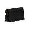 Coach Tabby 21 Snap Closure Pebbled Calfskin Shoulder Bag Crossbody Bag Clutch Small Women's Black