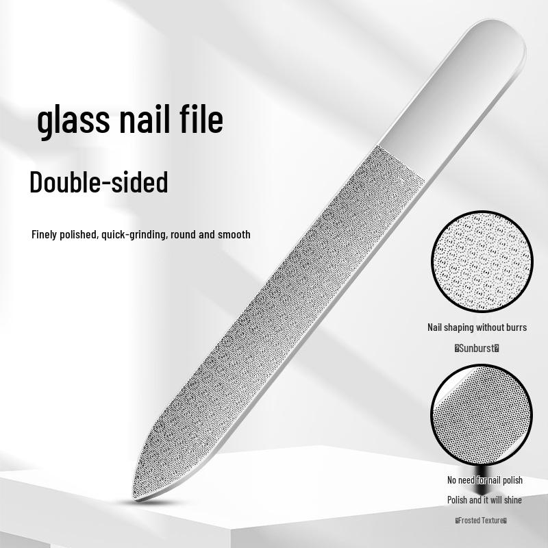 Nano Shine Nail Art File with Laser Logo Marking