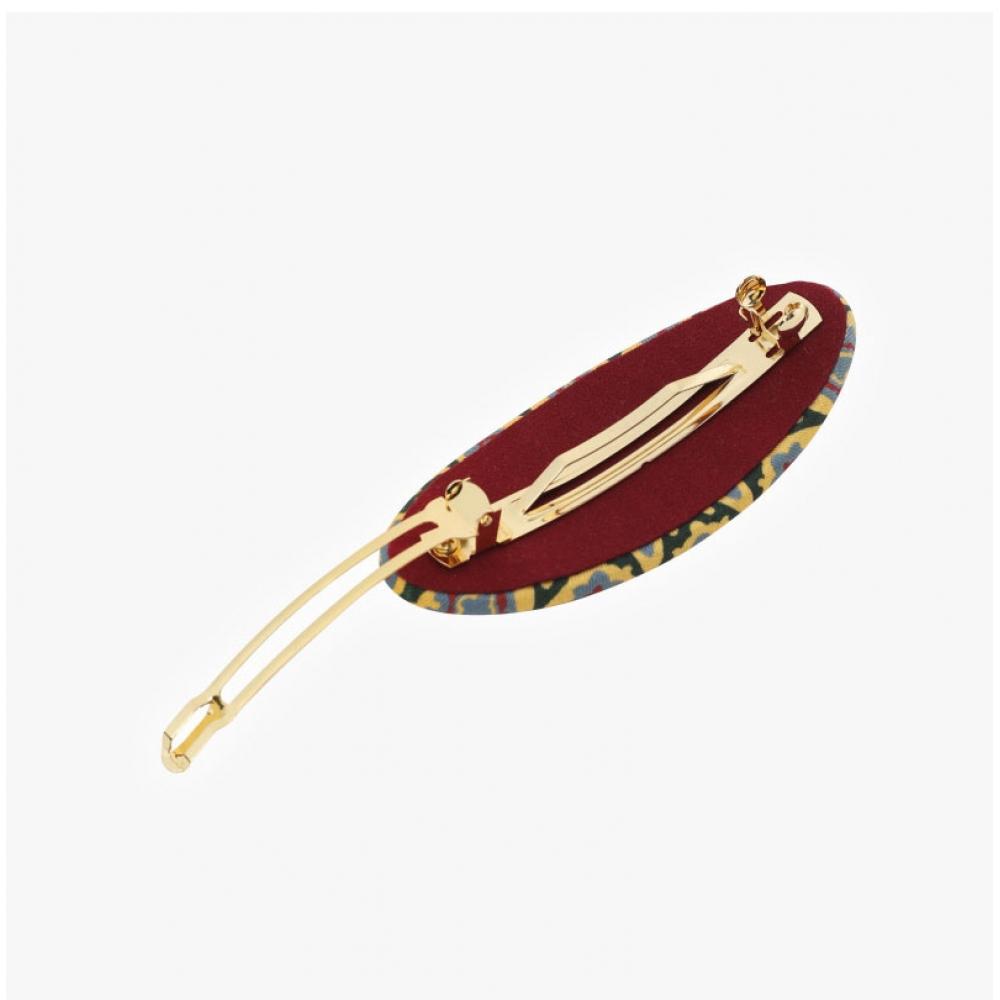 Etro Wf6b0002aa045 X0891 Tie Geometric Silk Hair Clip