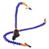 Flexible 3 Arms Soldering Holder Blue Multifunctional for Circuit Board Repairing and Fixing