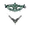 Couple Masquerade Masks Set Venetian Style Half Face Mask for Men Women Prince Gold Powder Painted Mask Princess Lace Mask