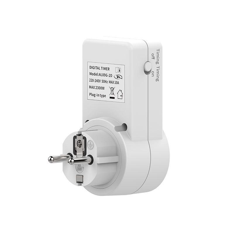 European Smart Timer Socket with 2-Digit Digital Display AL09G-2D