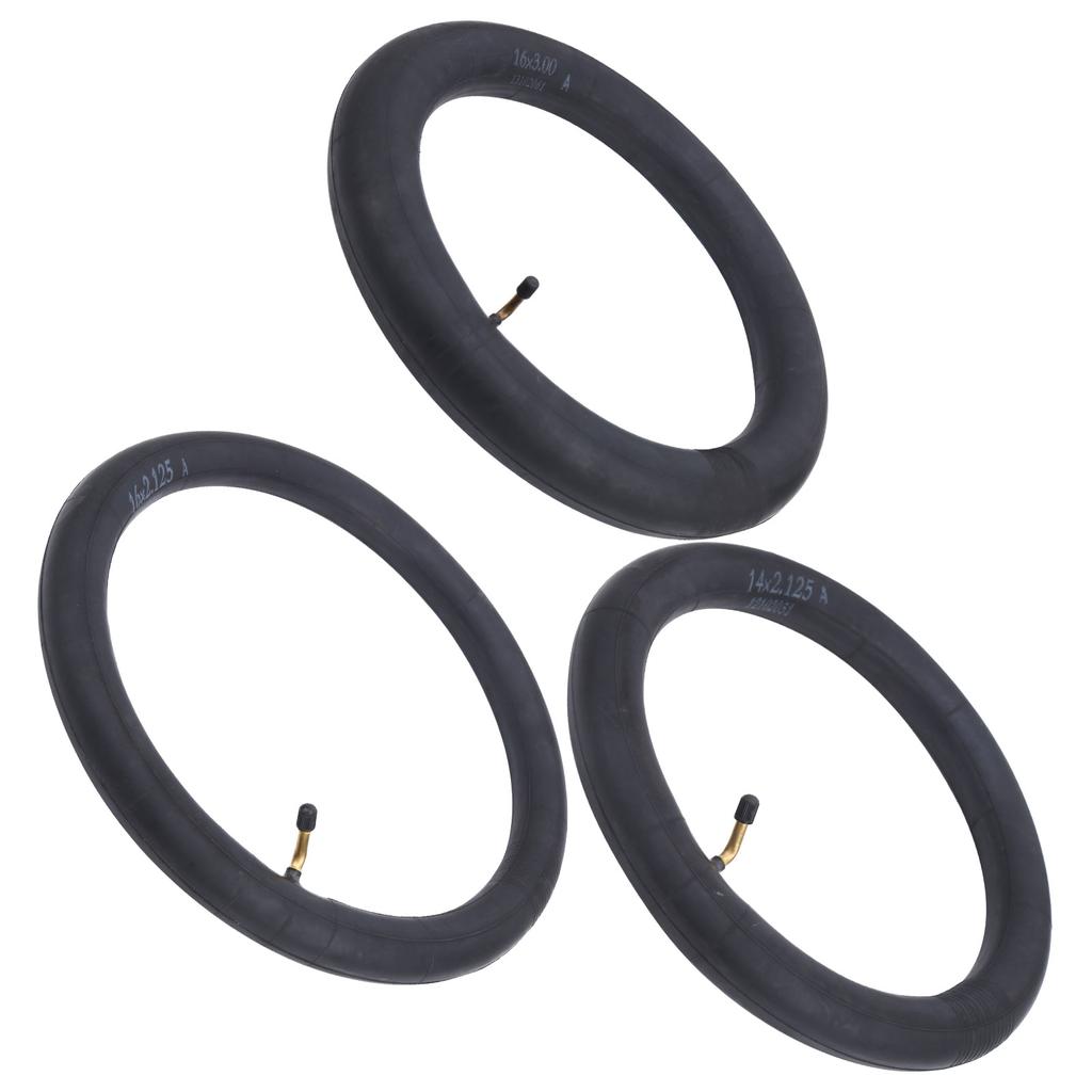 Schlauchersatz Butylkautschuk Reifen mit Winkelventil für Faltrad Butylkautschuk Innenschlauch