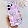 Transparent Cover For Fundas Xiaomi Poco X6 Pro 5G M6 Pro Case Lovely Luxury Colorful Butterfly Design Casing For Poco M6 Pro 5G