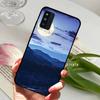 Silikonowe Etui Na Samsung F52 5G Urocze Zwierzątko TPU Czarna Pokrowiec Na Telefon Na Samsung Galaxy A52 4G 5G M52 Geometryczne Fundas Zderzak