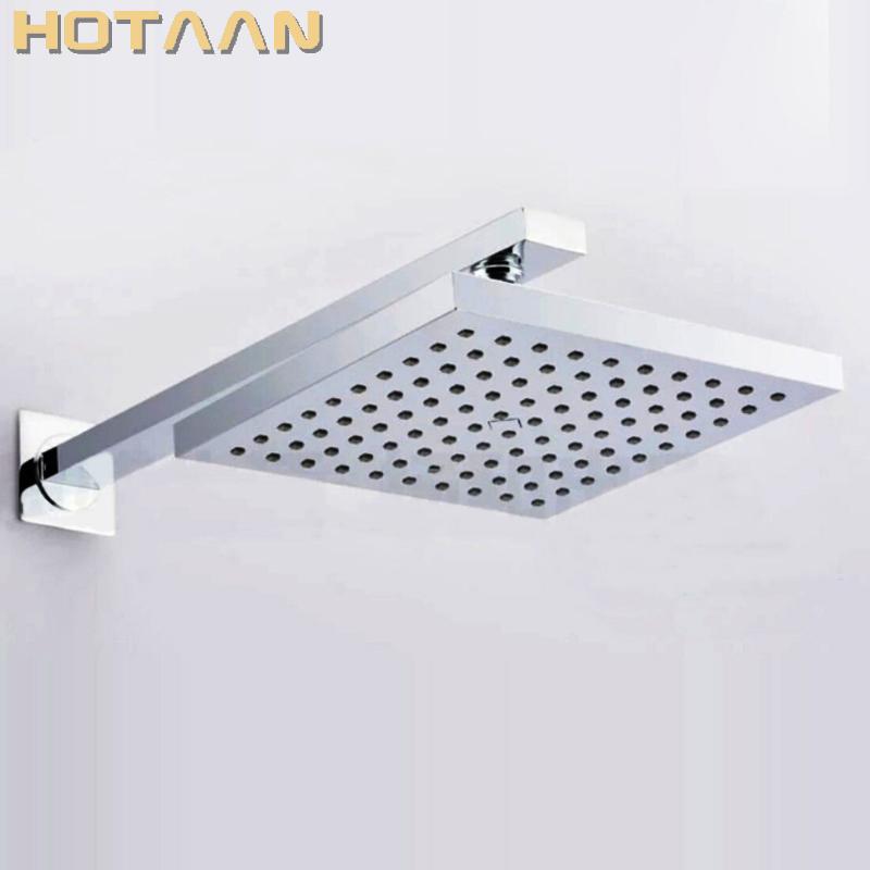 . 20cmx20cm Rain Shower.Ultra Thin Rain Shower Head with arm & Chuveiro Ducha With 42cm Arm.Accessorie Banheiro