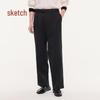 Men's Relaxed Fit Straight Leg Suit Trousers