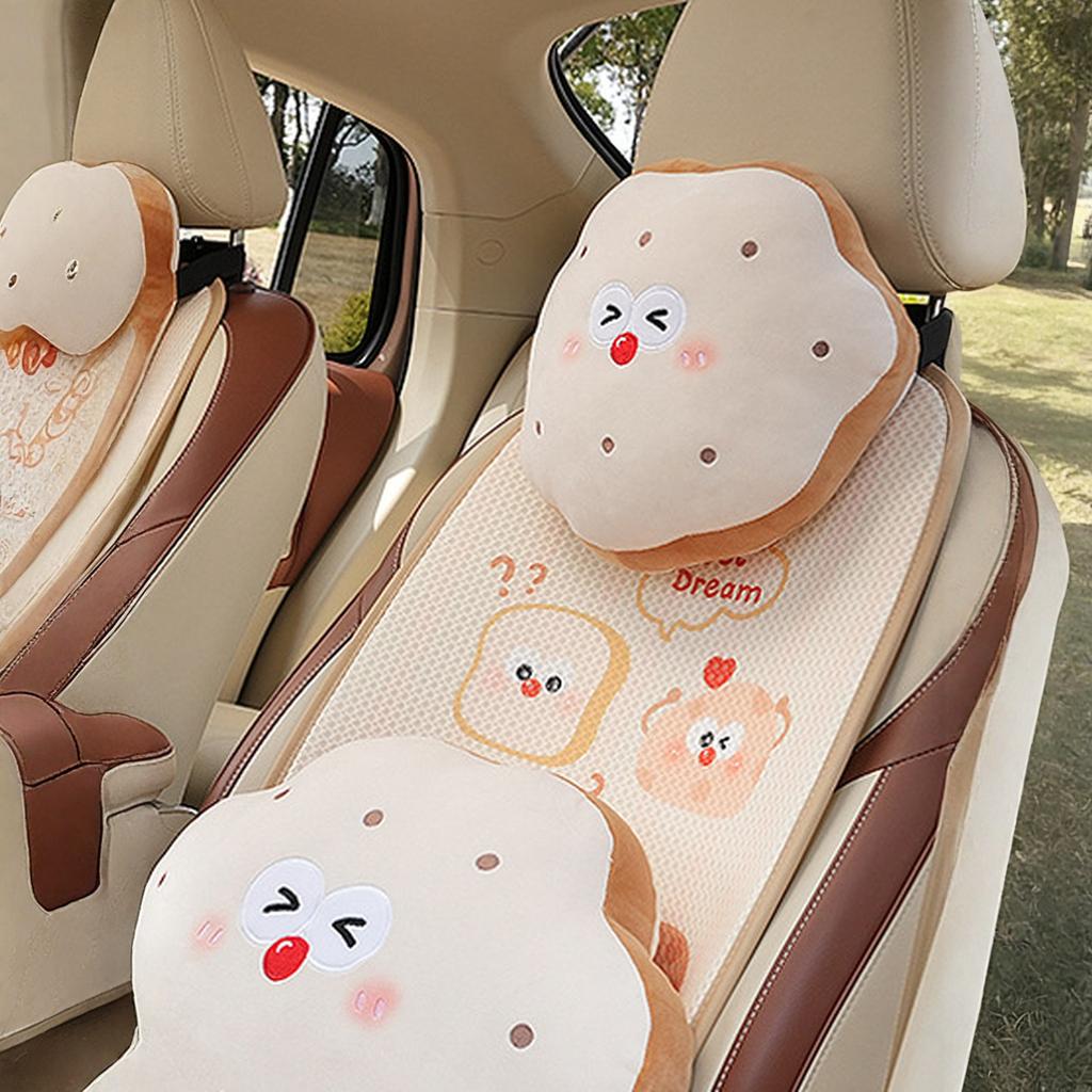 Cookie Car Headrest & Lumbar Support - All- Soft Neck Pillow
