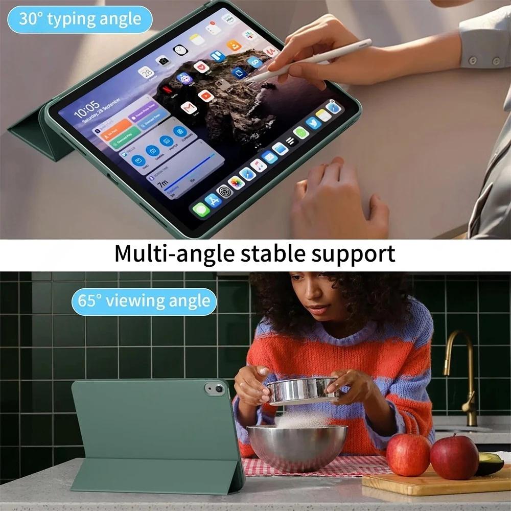 For Redmi Pad 2 Cover 11"2025 Tri-Fold Sleeve Stand Silicone Tablet Case Funda for Xiaomi Redmi Pad 2 Cover with Auto Sleep Wake