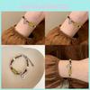 Delicate Geometric Glass Bead Bracelet For Women Perfect Gift Idea