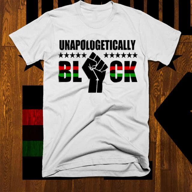 Unapologetically Black T-Shirt African Map Panther Party Wakanda Roots new S