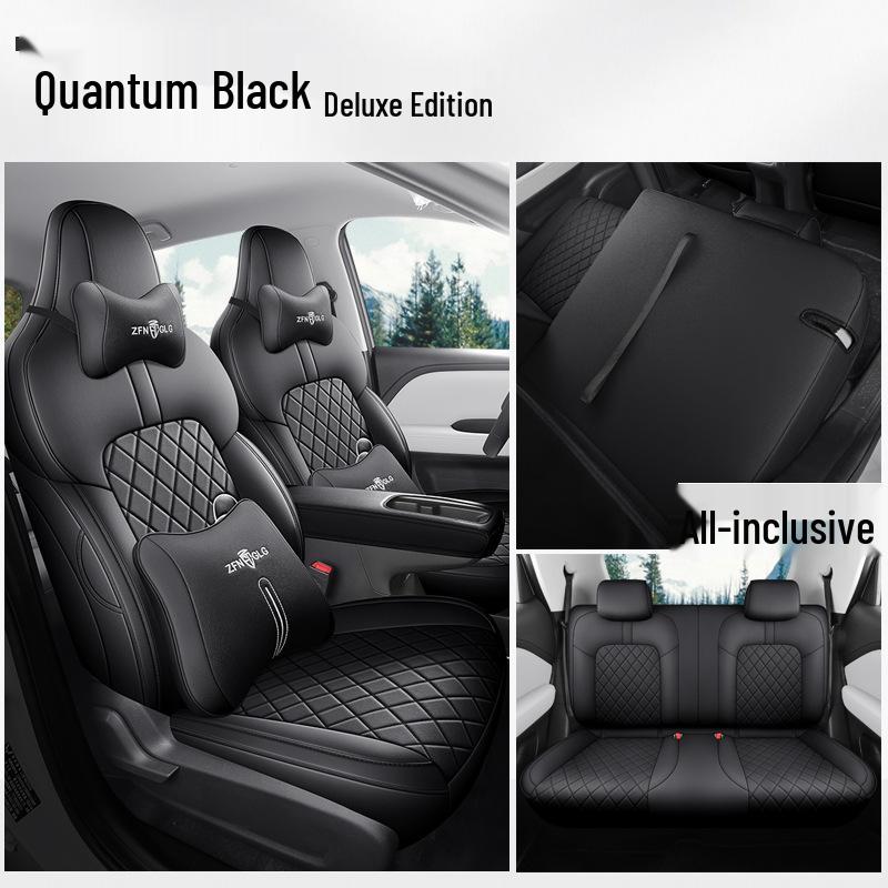 Wuling Bingo PLUS Cartoon Leather Car Seat Cover - All Seasons