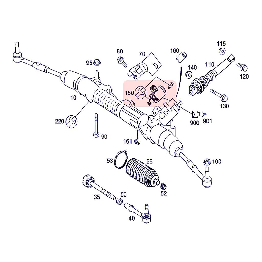 Car Power Steering Proportional Valve Solenoid Valve 2114600984 2214600184 2114600884 A2114600884 For W164 CLS550 CLS63