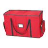 Christmas Ornament Holder Storage Box Two Handles Figurines Carrying Bag