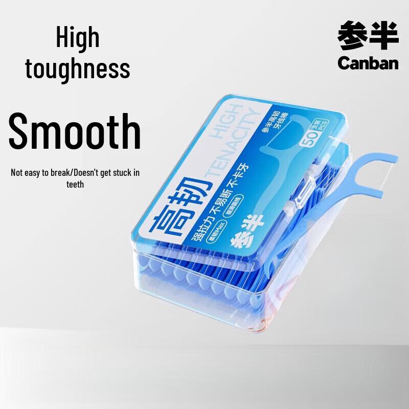 

Semi High-Toughness Dental Floss Picks