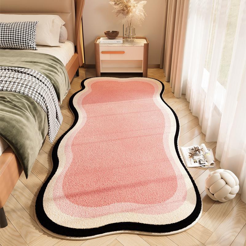 Bedside Carpet Bedroom Bedside Carpet Winter Children's Room Dirt Resistant and Non Slip Thick Floor Mat